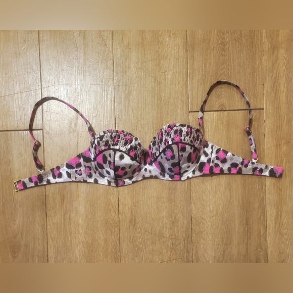 Vintage Betsey Johnson Animal Attraction Underwire Bikini Top. - Picture 13 of 16
